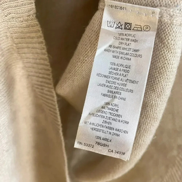 French Connection Oatmeal Cowl Neck Sweater - Picture 5 of 10